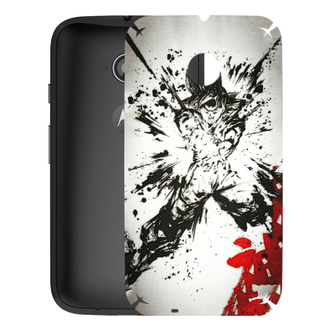 Motorola Phone Skins (All Models) - DBZ - 3D Embossed Finish (L-206) Motorola Moto E2