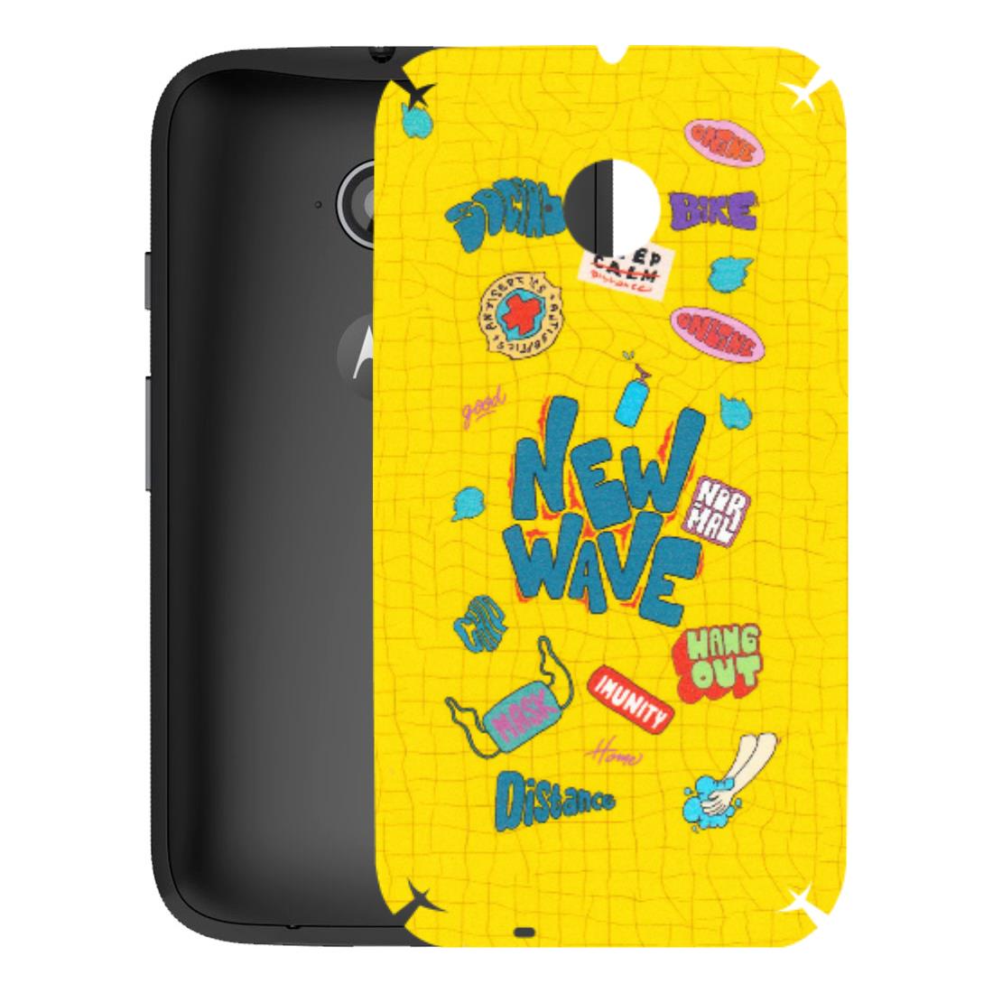 Motorola Phone Skins (All Models) - New Wave Life - Matte Finish (M-17) Motorola Moto E2