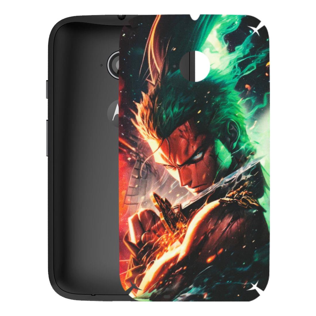 Motorola Phone Skins (All Models) - Anime Gojo Sword - Matte Finish (M-32) Motorola Moto E2