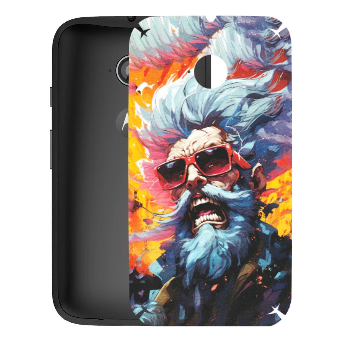 Motorola Phone Skins (All Models) - Daddy Cool Character - Matte Finish (M-43) Motorola Moto E2