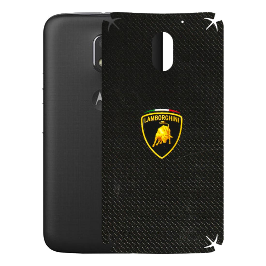 Motorola Phone Skins (All Models) - Dotted Lambo - 3D Embossed Finish (L-105) Motorola Moto E3 Power
