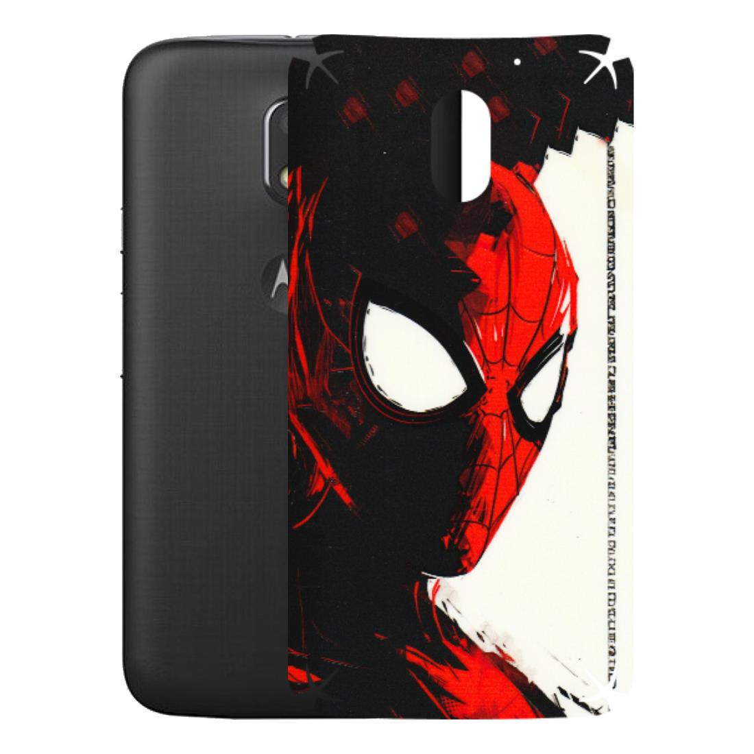 Motorola Phone Skins (All Models) - Spiderman Killer Face - 3D Embossed Finish (L-17) Motorola Moto E3 Power