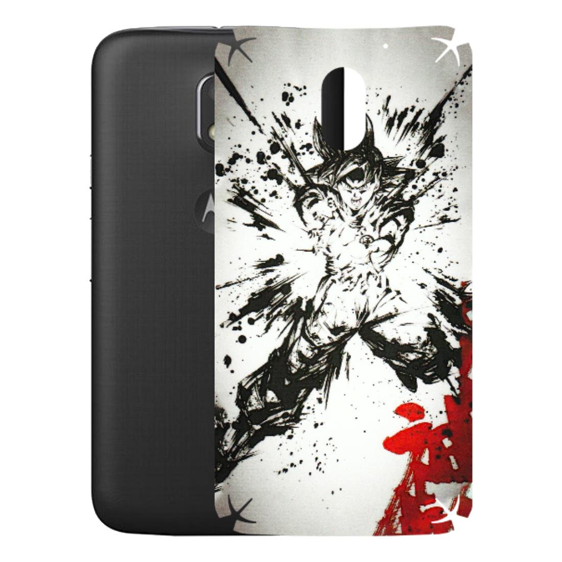 Motorola Phone Skins (All Models) - DBZ - 3D Embossed Finish (L-206) Motorola Moto E3 Power