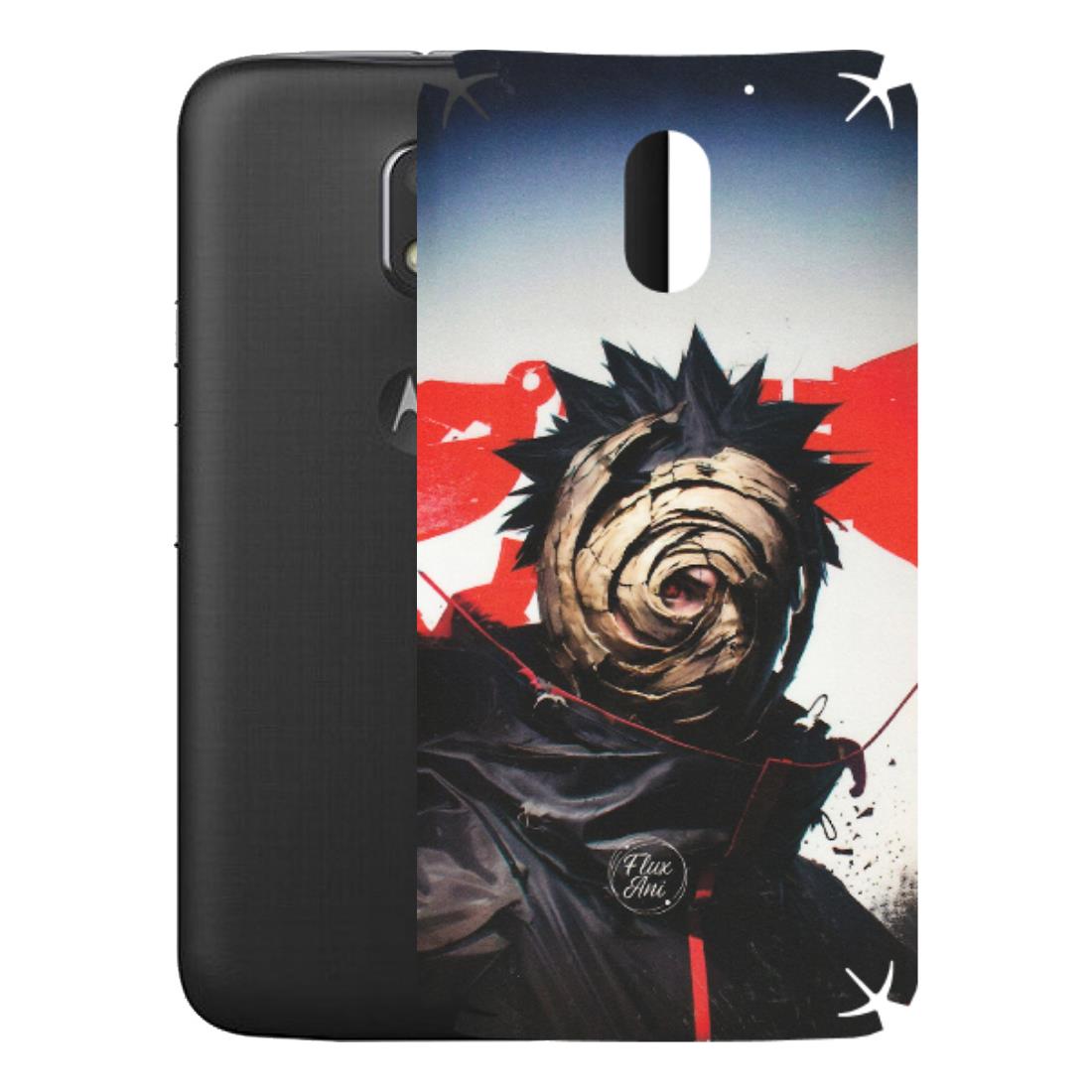 Motorola Phone Skins (All Models) - Obito Uchiha Cool Anime - Matte Finish (M-134) Motorola Moto E3 Power