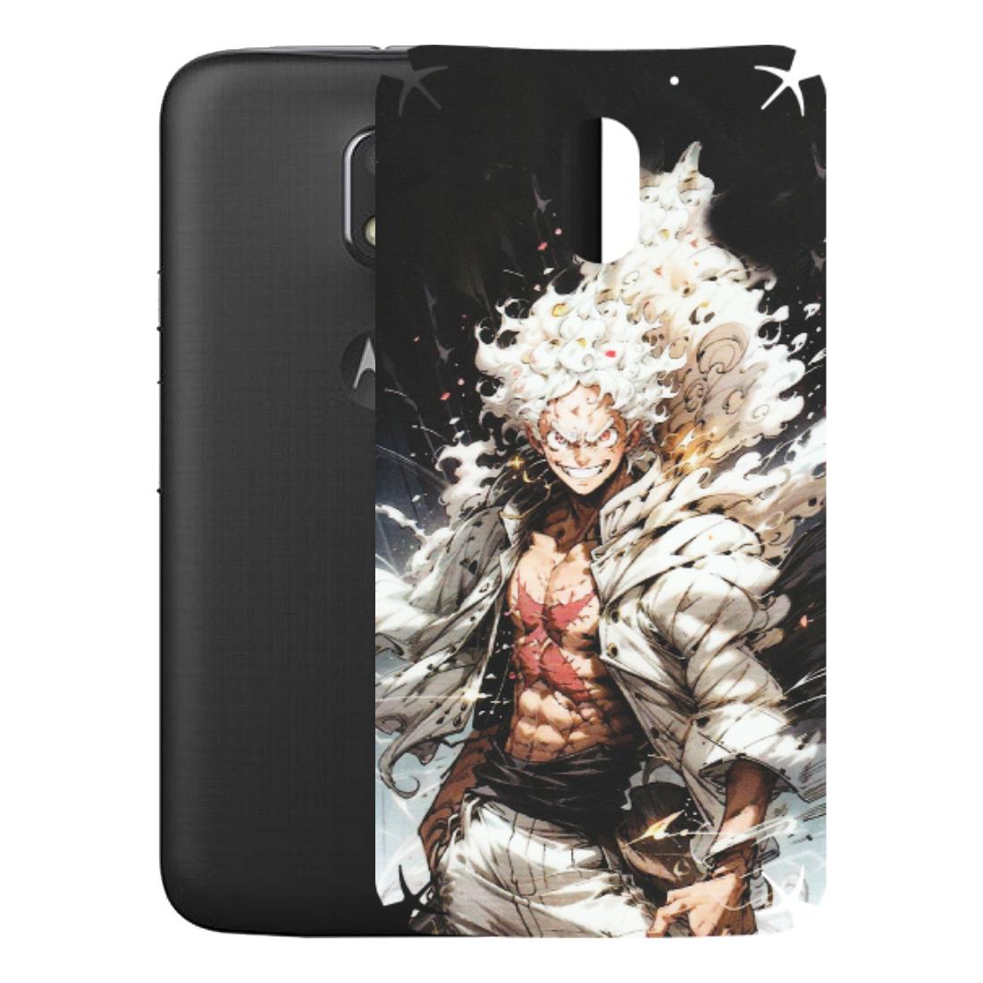 Motorola Phone Skins (All Models) - Anime Angry Classy Character - Matte Finish (M-34) Motorola Moto E3 Power
