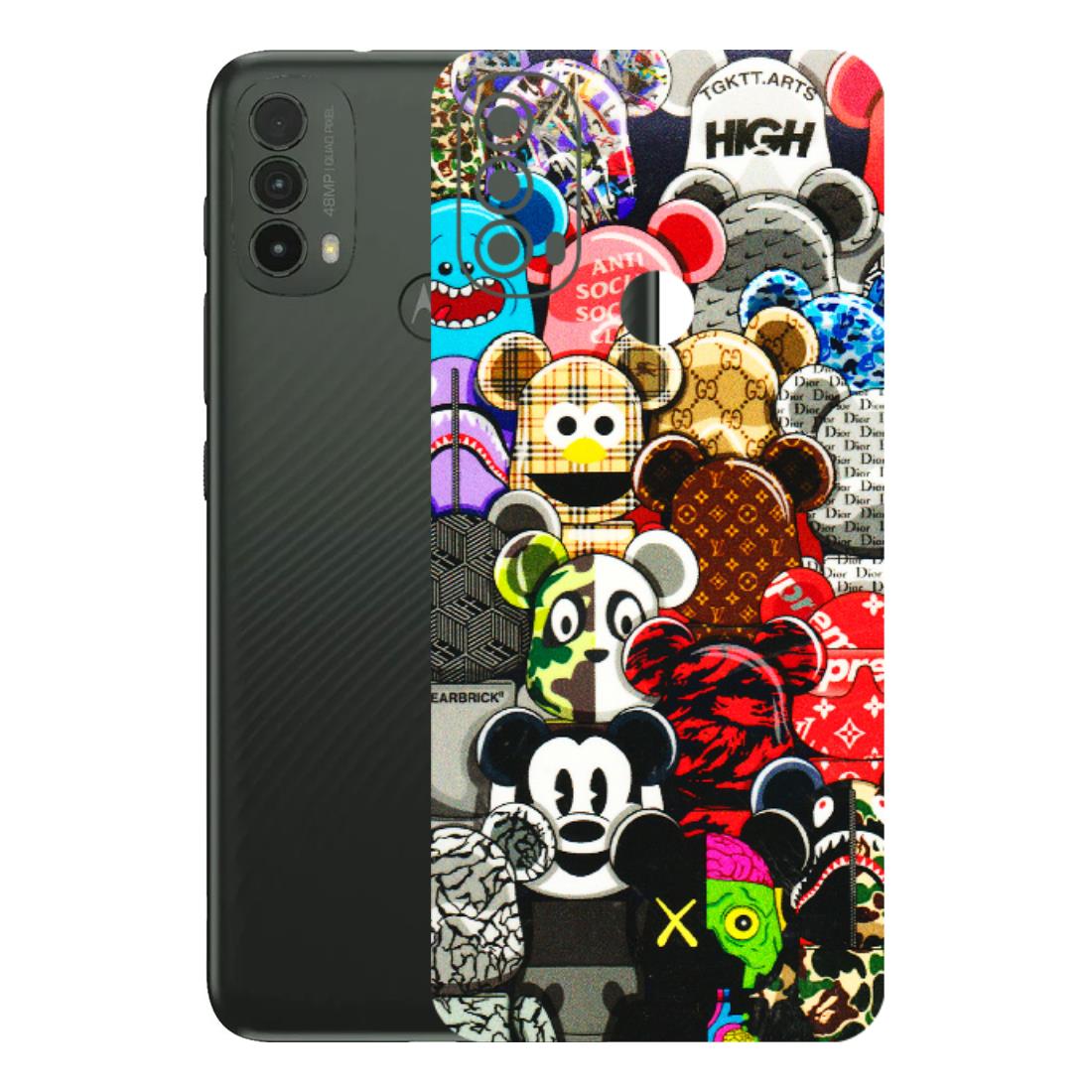 Motorola Phone Skins (All Models) - More Mickey Mouses - 3D Embossed Finish (L-118) Motorola Moto E40