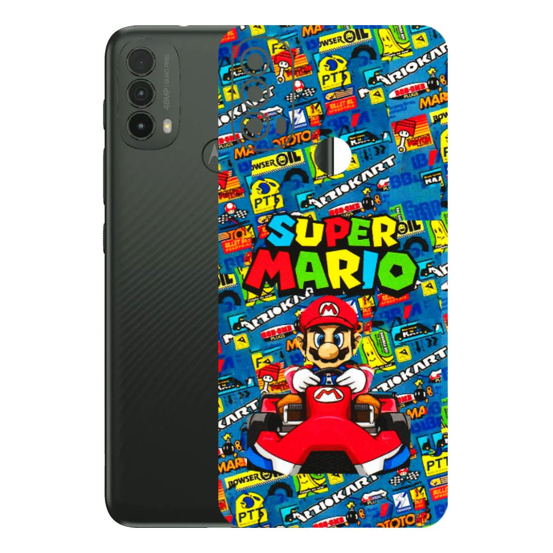 Motorola Phone Skins (All Models) - Super Mario Kart - 3D Embossed Finish (L-140) Motorola Moto E40