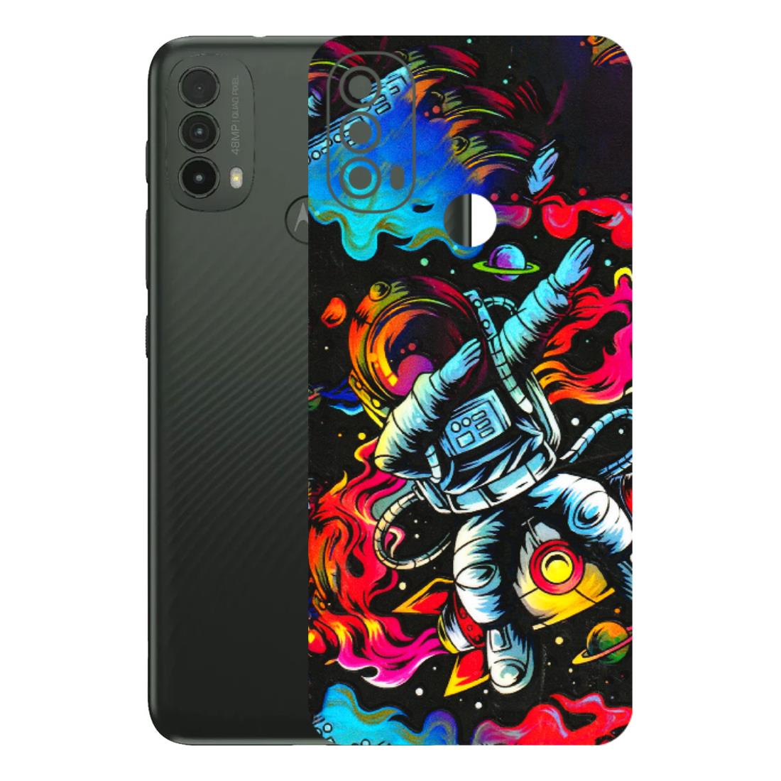 Motorola Phone Skins (All Models) - Astronaut Dope - 3D Embossed Finish (L-191) Motorola Moto E40
