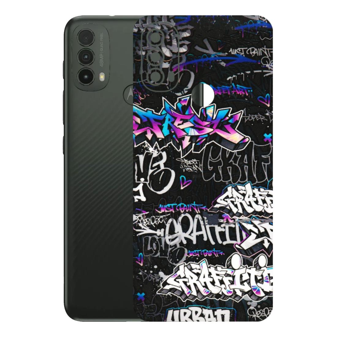 Motorola Phone Skins (All Models) - Graffiti Killer - 3D Embossed Finish (L-274) Motorola Moto E40