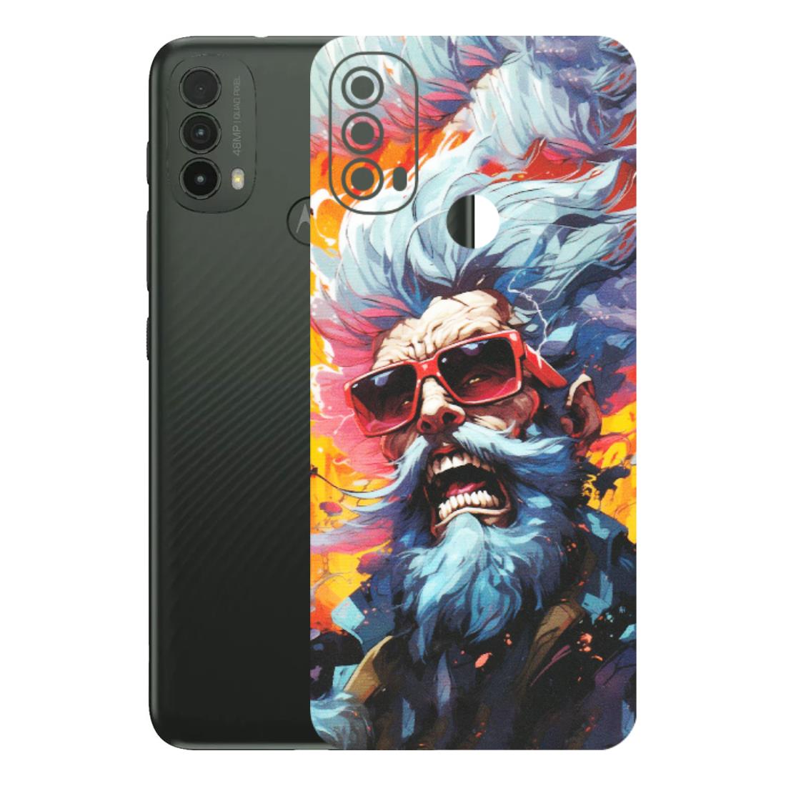 Motorola Phone Skins (All Models) - Daddy Cool Character - Matte Finish (M-43) Motorola Moto E40