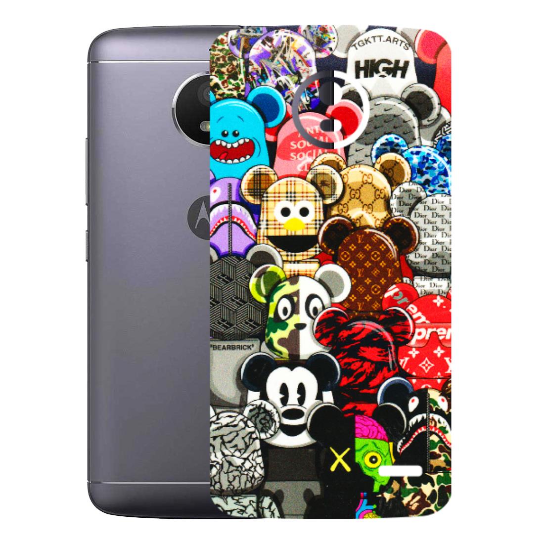 Motorola Phone Skins (All Models) - More Mickey Mouses - 3D Embossed Finish (L-118) Motorola Moto E4