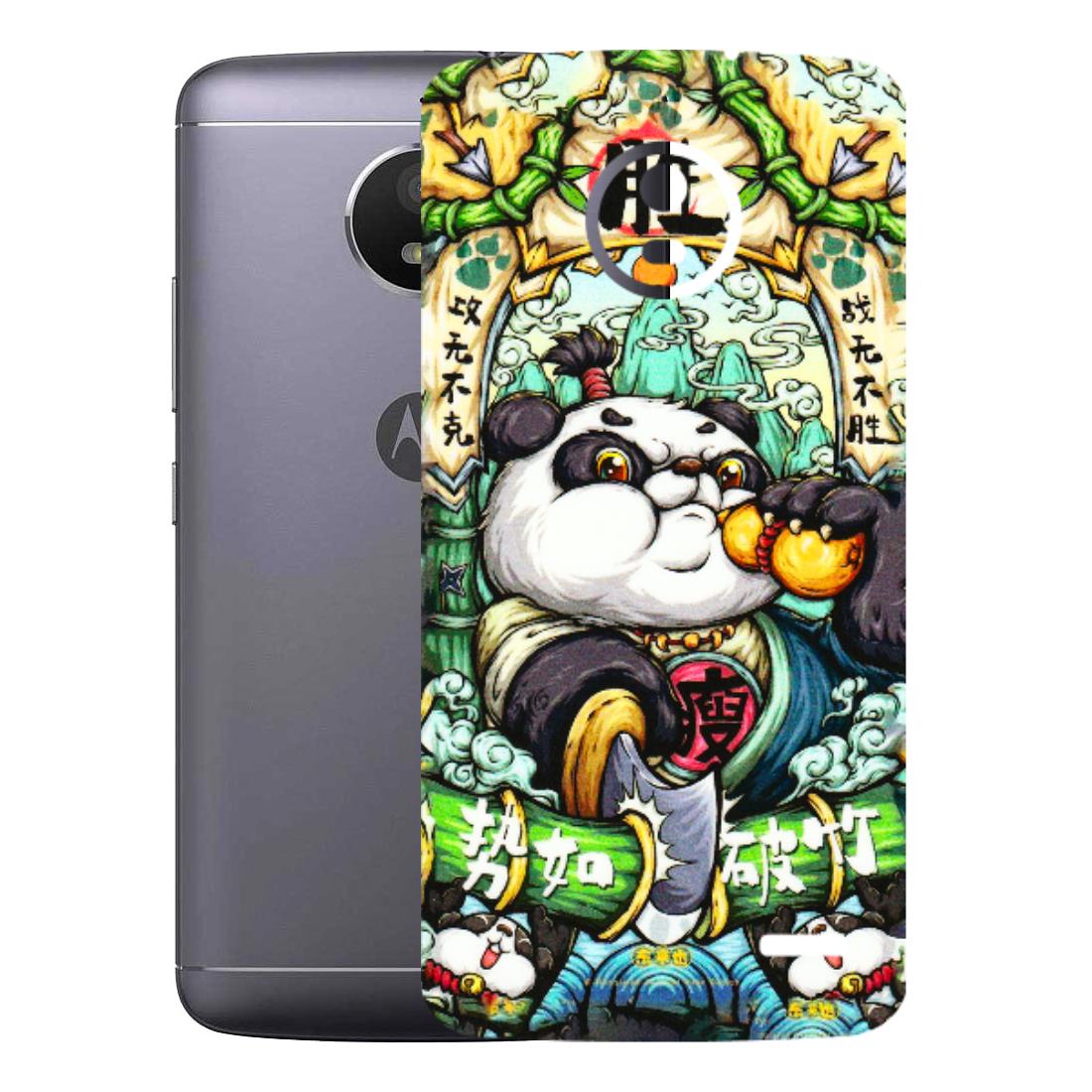 Motorola Phone Skins (All Models) - Royal Rich Panda - 3D Embossed Finish (L-170) Motorola Moto E4