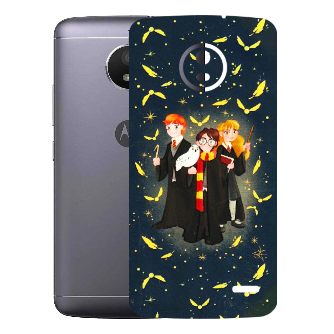 Motorola Phone Skins (All Models) - Harry Potter - 3D Embossed Finish (L-183) Motorola Moto E4