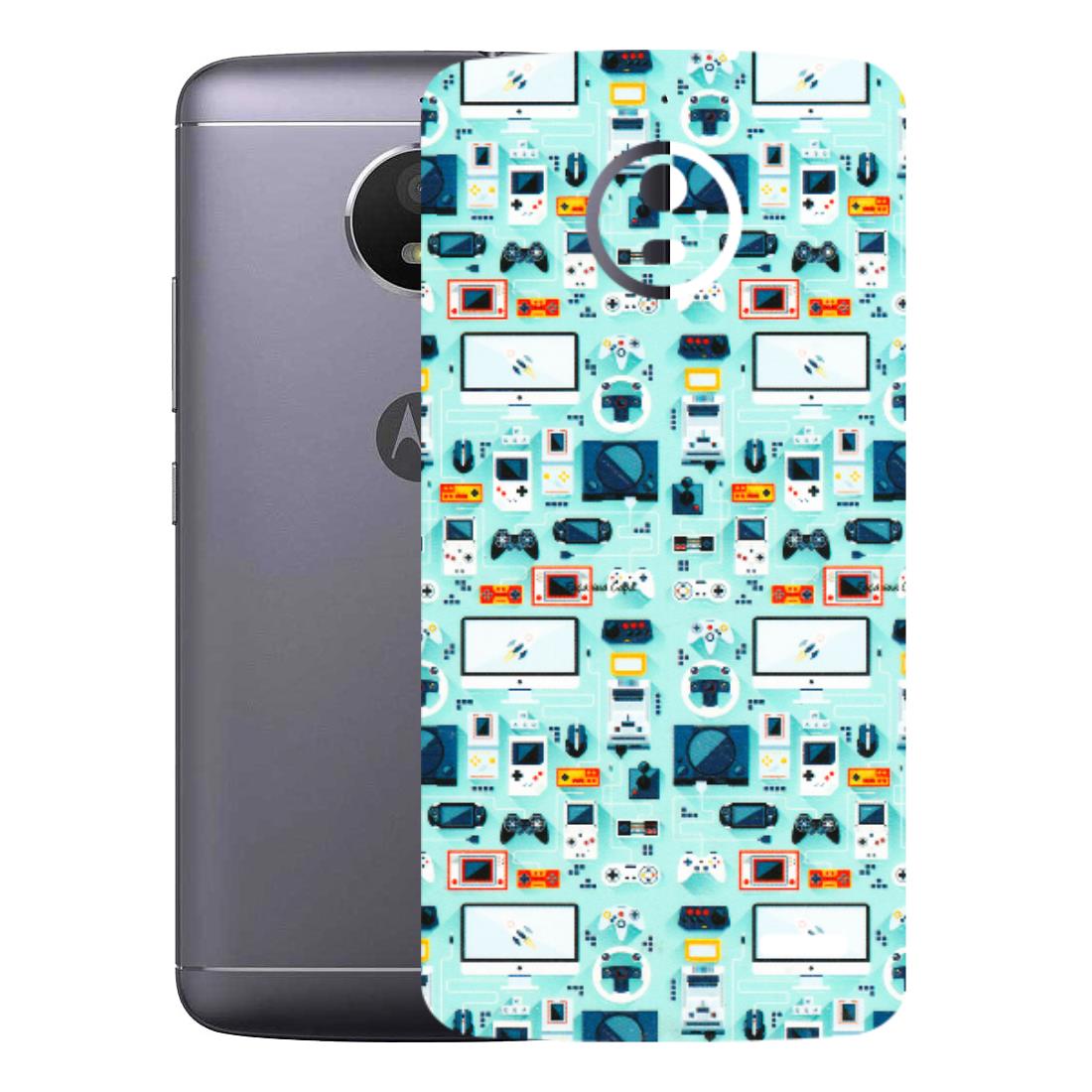 Motorola Phone Skins (All Models) - Gadgets Doodle - 3D Embossed Finish (L-184) Motorola Moto E4