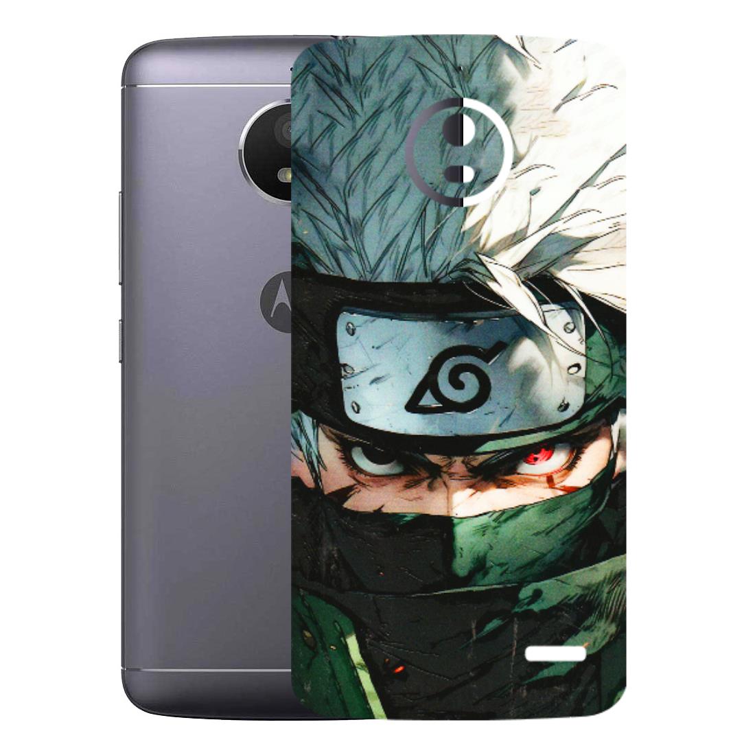 Motorola Phone Skins (All Models) - Kakashi Red Eye Focus - 3D Embossed Finish (L-227) Motorola Moto E4