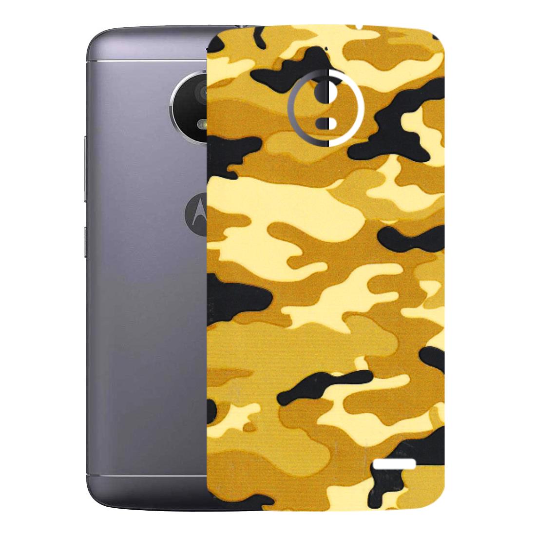 Motorola Phone Skins (All Models) - Indian Camo - 3D Embossed Finish (L-228) Motorola Moto E4