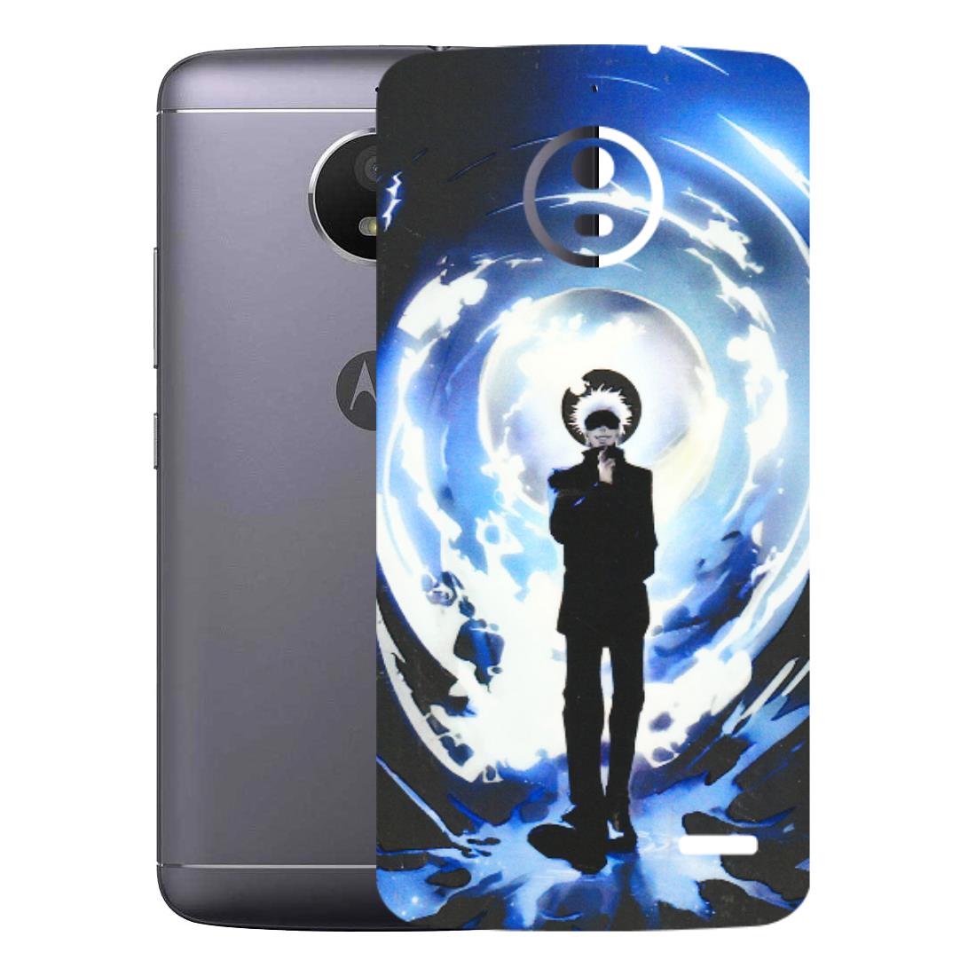 Motorola Phone Skins (All Models) - Jujustu Kaisen Anime Manga - 3D Embossed Finish (L-317) Motorola Moto E4