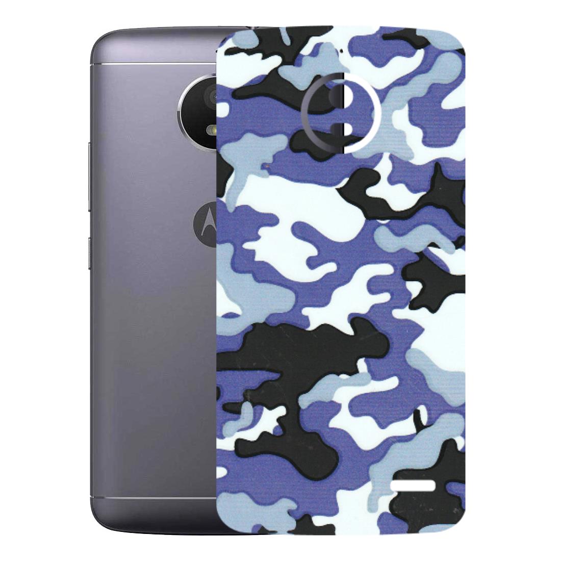Motorola Phone Skins (All Models) - Powerfull Military Camoflauge - 3D Embossed Finish (L-49) Motorola Moto E4