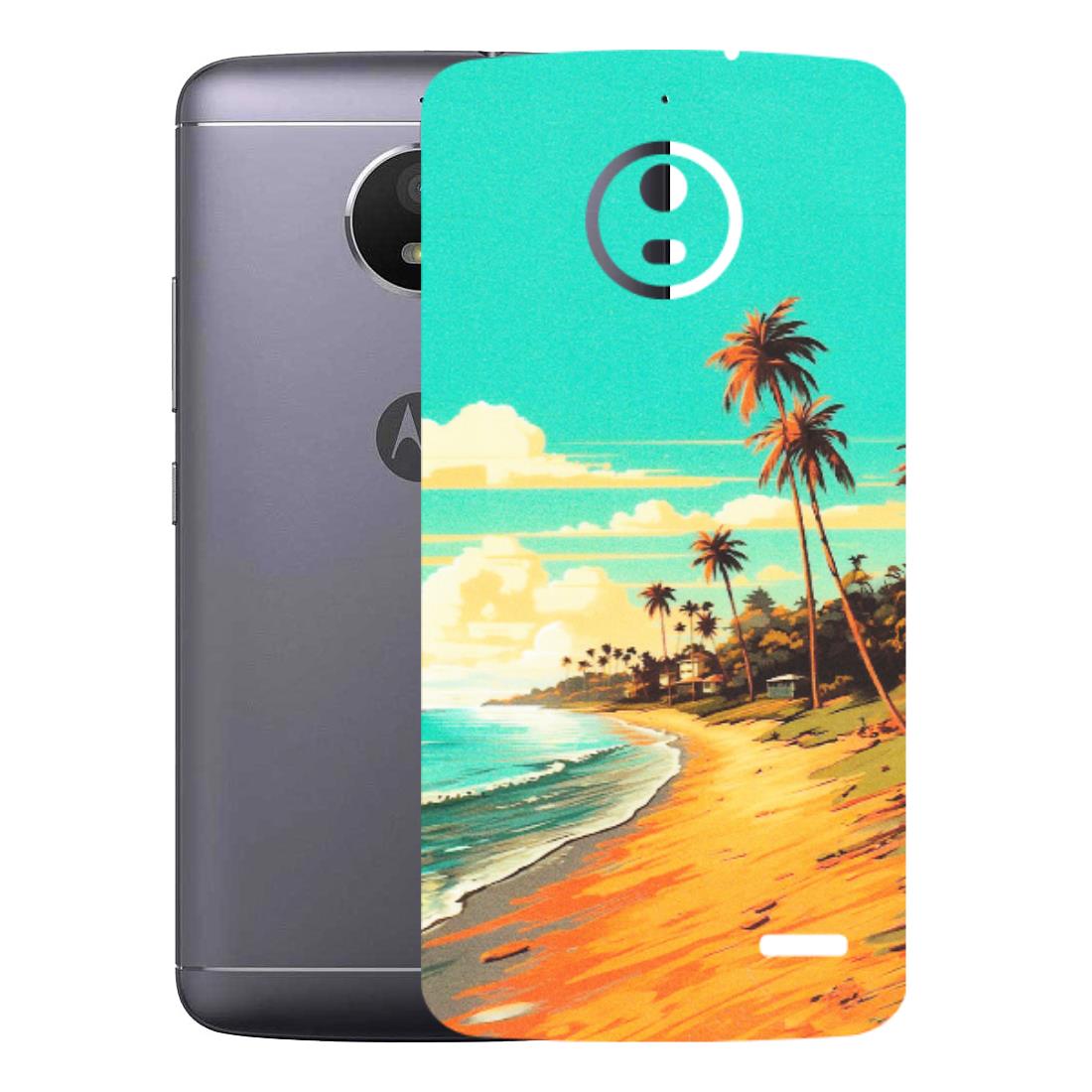 Motorola Phone Skins (All Models) - Miami Beach - Matte Finish (M-136) Motorola Moto E4