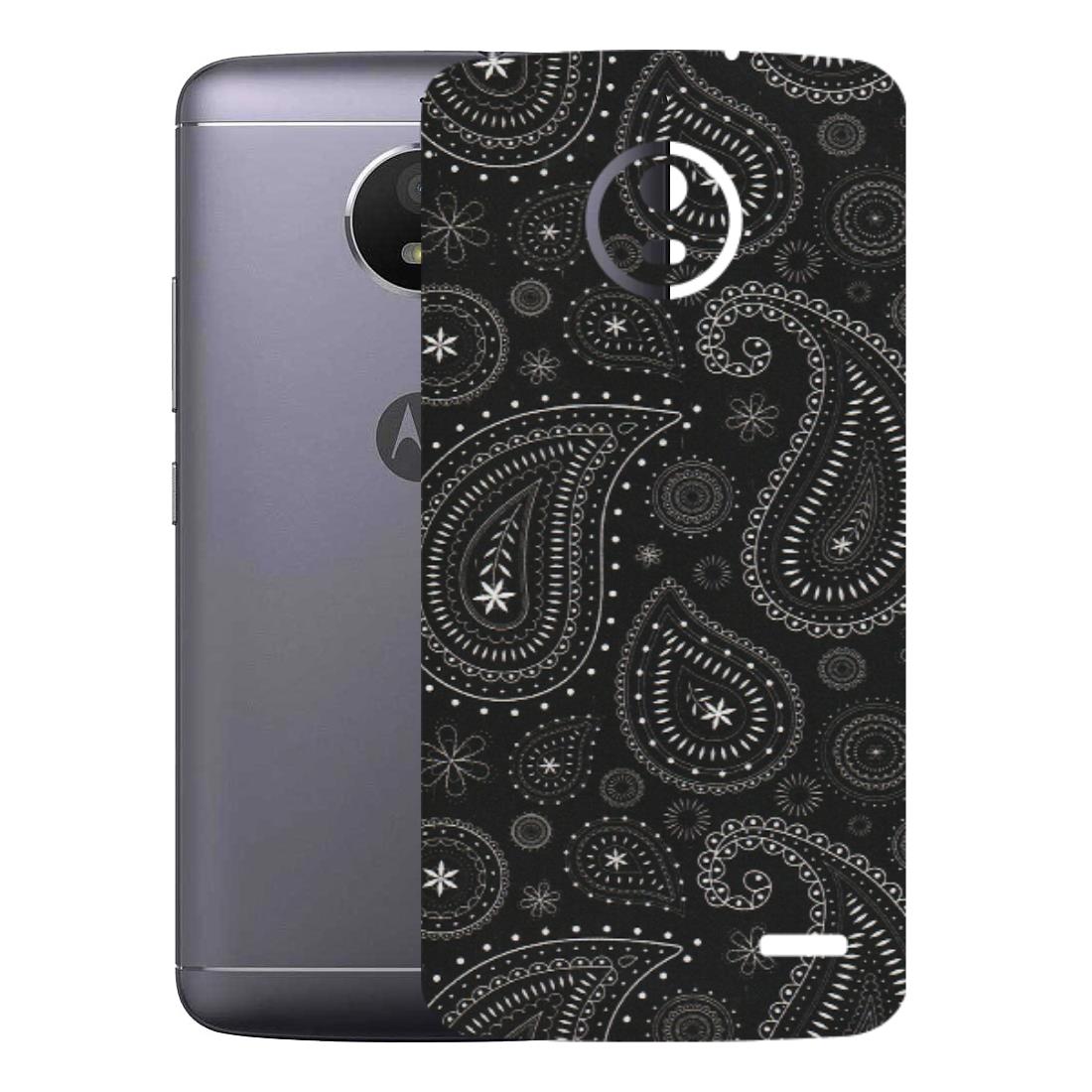 Motorola Phone Skins (All Models) - Black Sober Kerry - Matte Finish (M-37) Motorola Moto E4