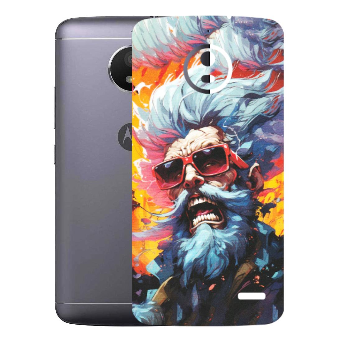 Motorola Phone Skins (All Models) - Daddy Cool Character - Matte Finish (M-43) Motorola Moto E4