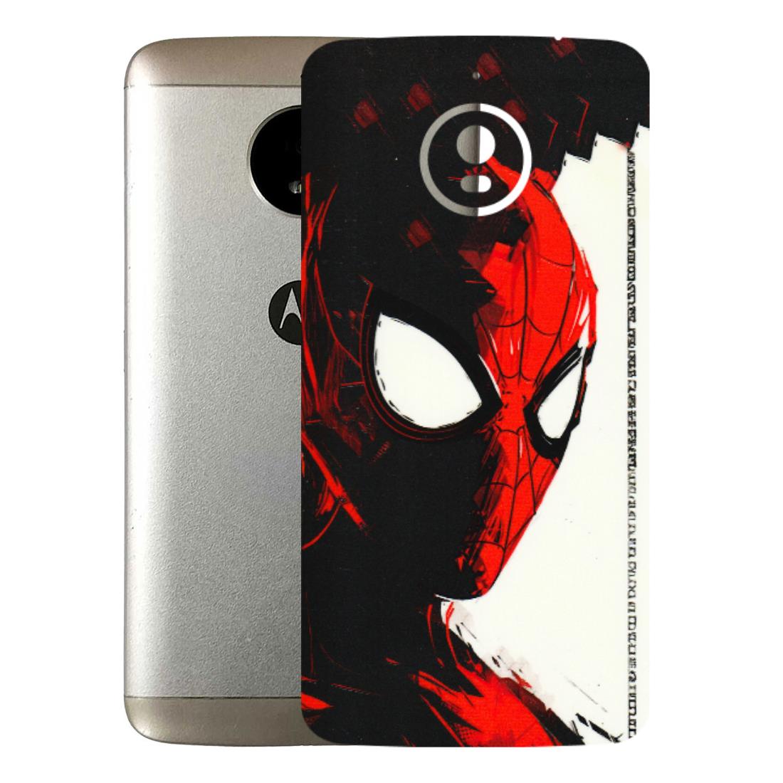 Motorola Phone Skins (All Models) - Spiderman Killer Face - 3D Embossed Finish (L-17) Motorola Moto E4 Plus