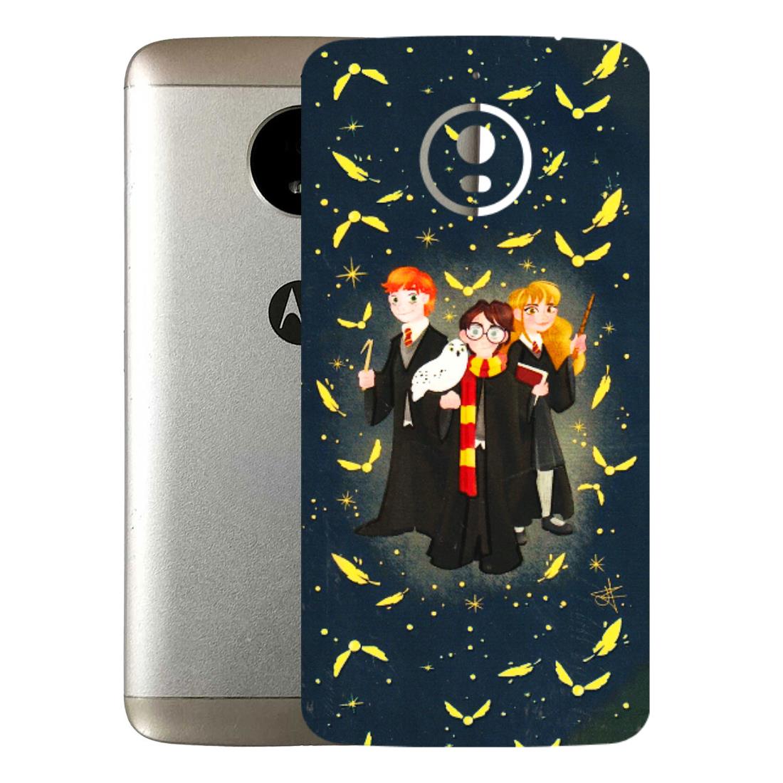 Motorola Phone Skins (All Models) - Harry Potter - 3D Embossed Finish (L-183) Motorola Moto E4 Plus