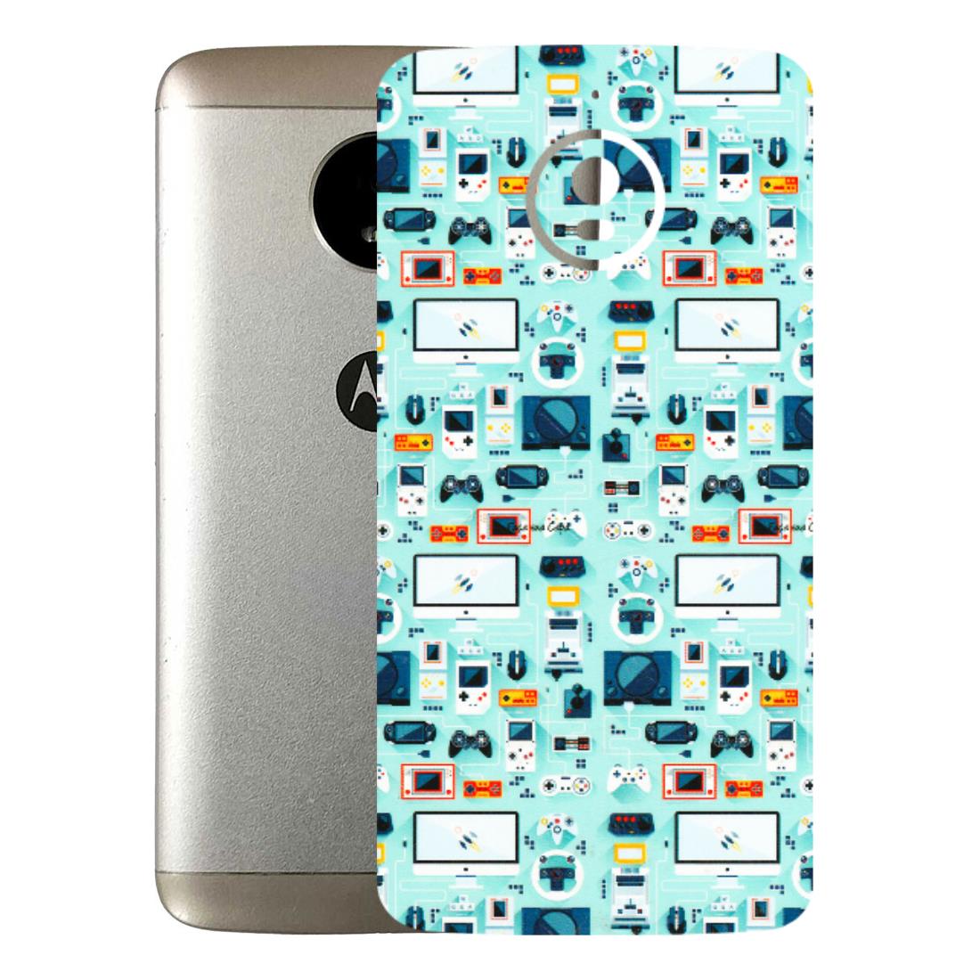Motorola Phone Skins (All Models) - Gadgets Doodle - 3D Embossed Finish (L-184) Motorola Moto E4 Plus