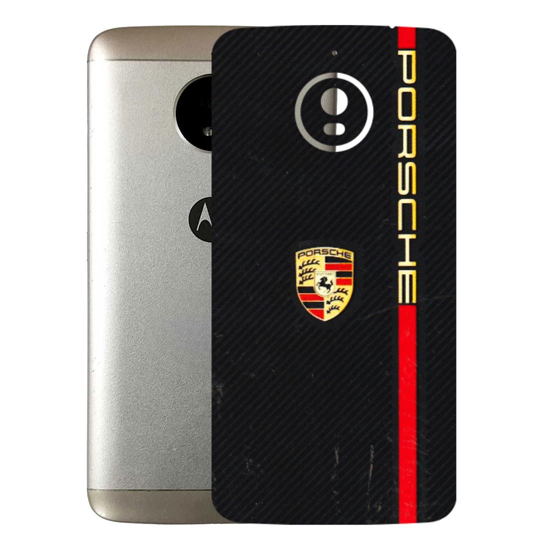 Motorola Phone Skins (All Models) - Premium Porsche - 3D Embossed Finish (L-225) Motorola Moto E4 Plus
