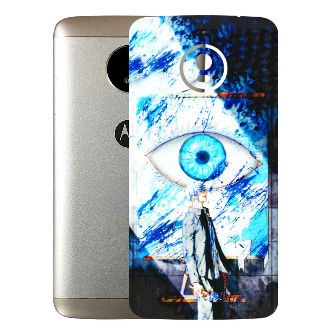 Motorola Phone Skins (All Models) - Gojo Satoru evil eye - 3D Embossed Finish (L-239) Motorola Moto E4 Plus