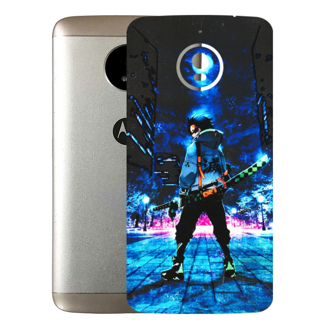 Motorola Phone Skins (All Models) - Demon Slayer Sword - 3D Embossed Finish (L-247) Motorola Moto E4 Plus
