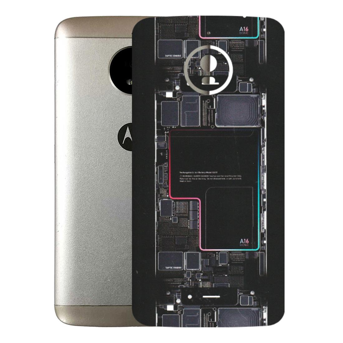 Motorola Phone Skins (All Models) - Motherboard Circuit Layout - Matte Finish (M-117) Motorola Moto E4 Plus