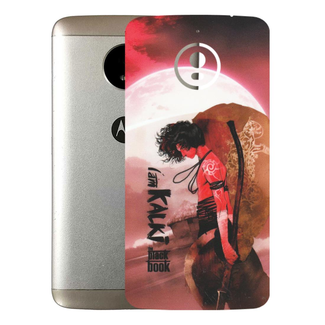 Motorola Phone Skins (All Models) - The Black Book Kalia Anime - Matte Finish (M-129) Motorola Moto E4 Plus