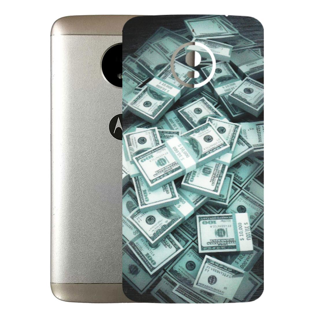Motorola Phone Skins (All Models) - Hundred Dollar Bill - Matte Finish (M-162) Motorola Moto E4 Plus