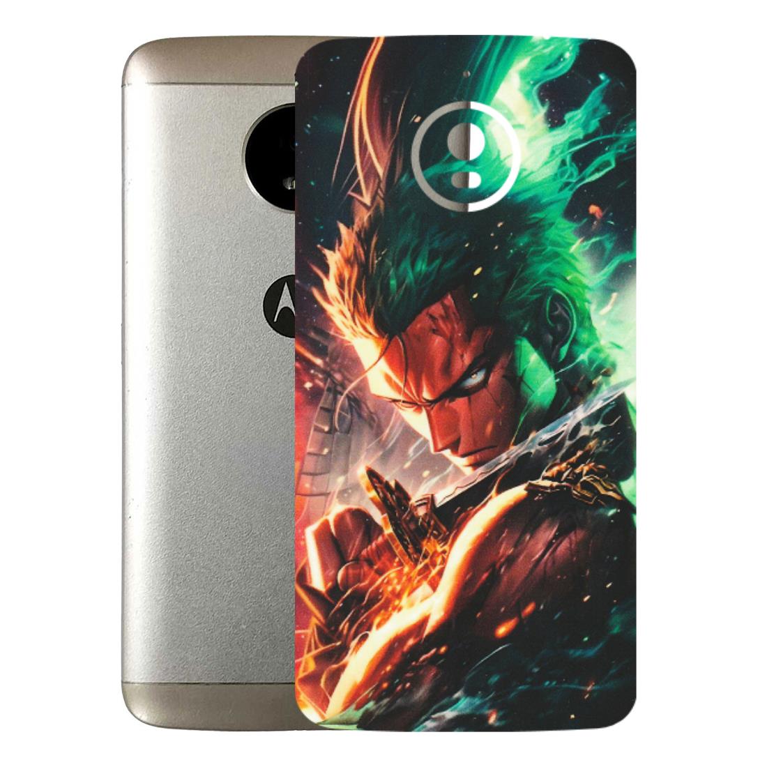 Motorola Phone Skins (All Models) - Anime Gojo Sword - Matte Finish (M-32) Motorola Moto E4 Plus
