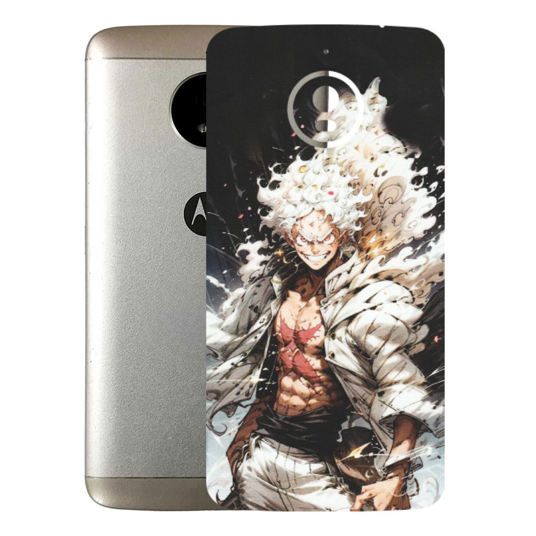 Motorola Phone Skins (All Models) - Anime Angry Classy Character - Matte Finish (M-34) Motorola Moto E4 Plus