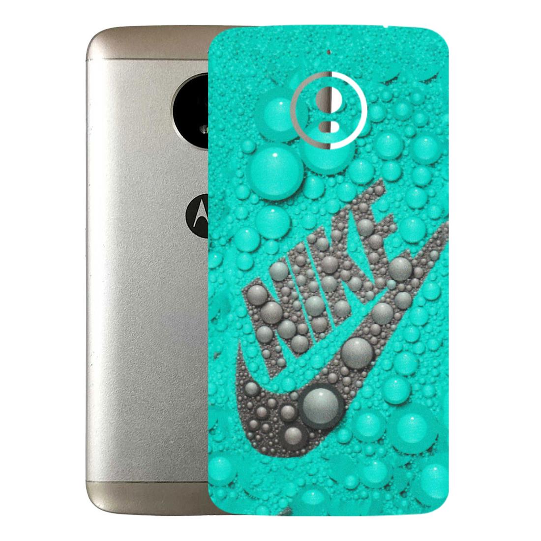 Motorola Phone Skins (All Models) - Shoe Brand Bubbles - Matte Finish (M-42) Motorola Moto E4 Plus