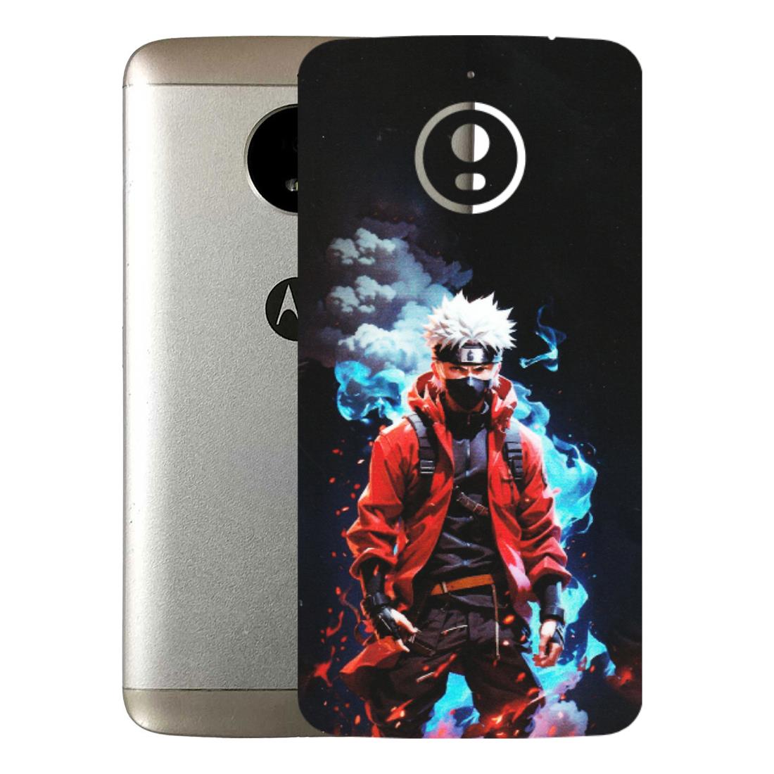 Motorola Phone Skins (All Models) - Kakashi Hatake Naruto - Matte Finish (M-60) Motorola Moto E4 Plus