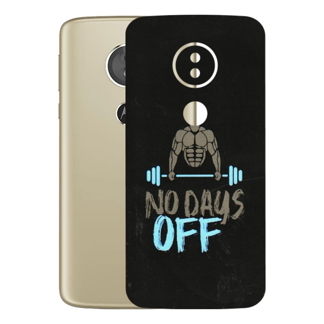 Motorola Phone Skins (All Models) - Gym Lover - 3D Embossed Finish (L-127) Motorola Moto E5