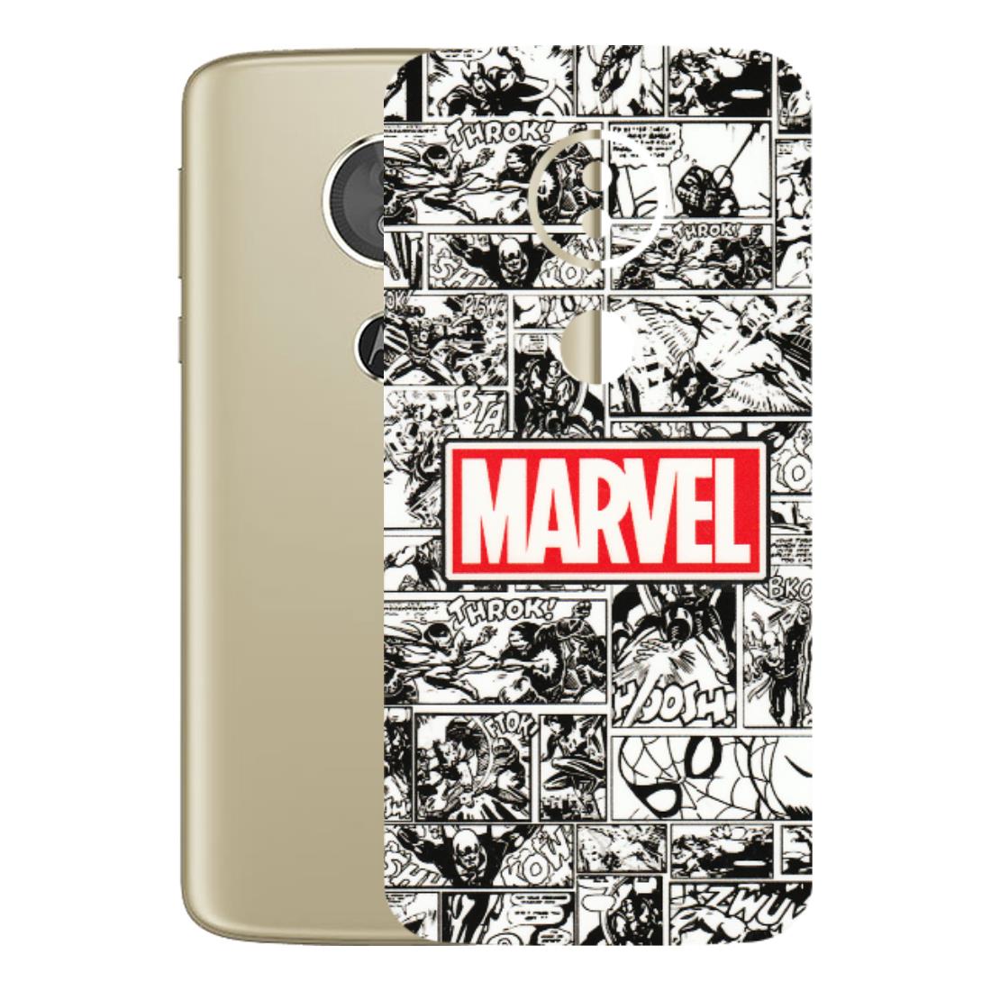 Motorola Phone Skins (All Models) - Marvel Comic - 3D Embossed Finish (L-171) Motorola Moto E5