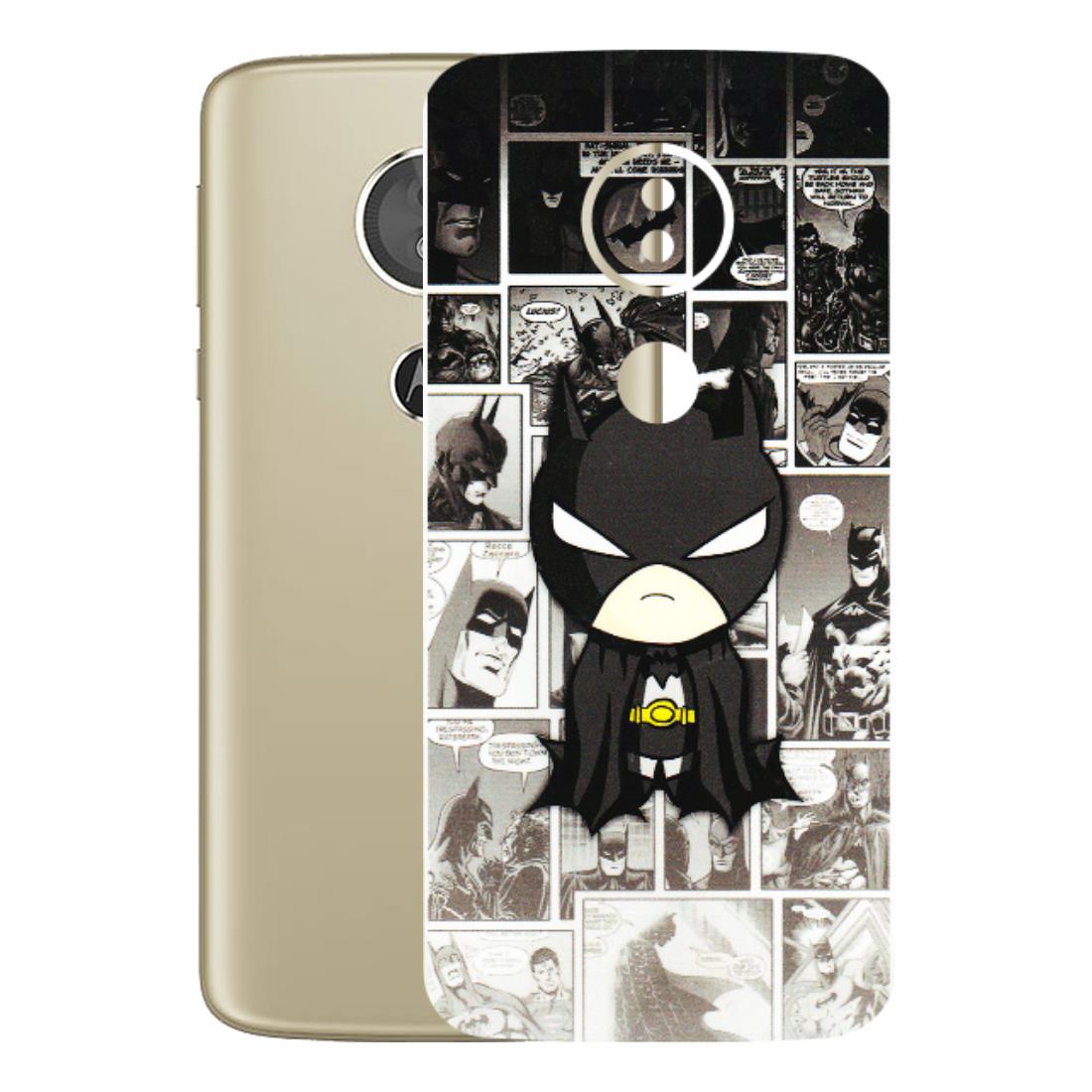 Motorola Phone Skins (All Models) - Toon Batman - 3D Embossed Finish (L-182) Motorola Moto E5