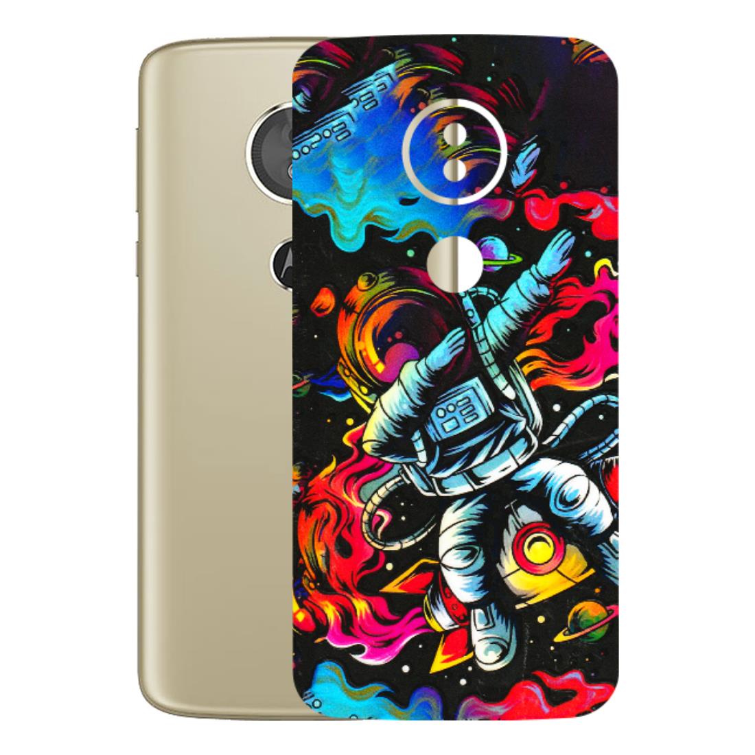 Motorola Phone Skins (All Models) - Astronaut Dope - 3D Embossed Finish (L-191) Motorola Moto E5