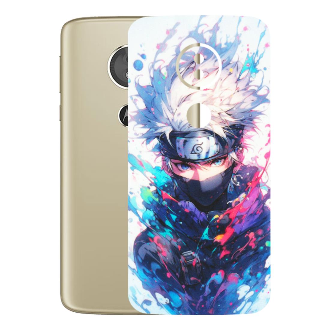 Motorola Phone Skins (All Models) - Naruto Face Mask - Matte Finish (M-03) Motorola Moto E5