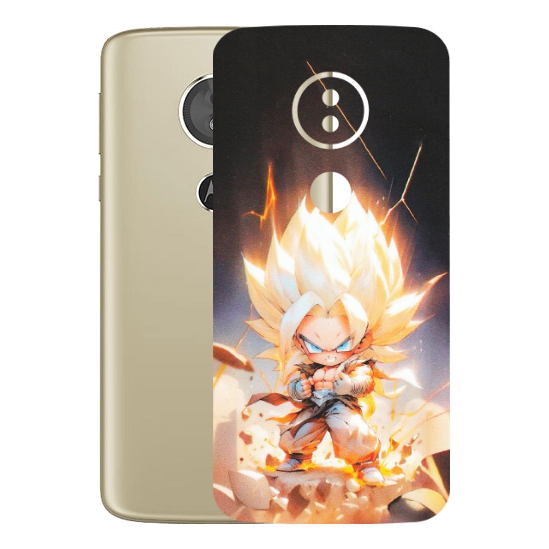 Motorola Phone Skins (All Models) - Goku Dragon Cute Anime - Matte Finish (M-131) Motorola Moto E5
