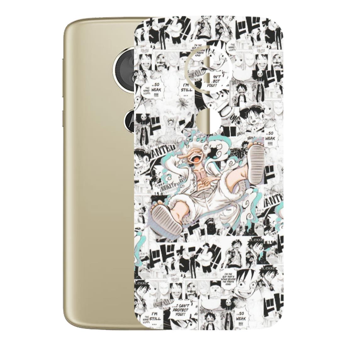 Motorola Phone Skins (All Models) - Hi Hello Doodles - Matte Finish (M-25) Motorola Moto E5