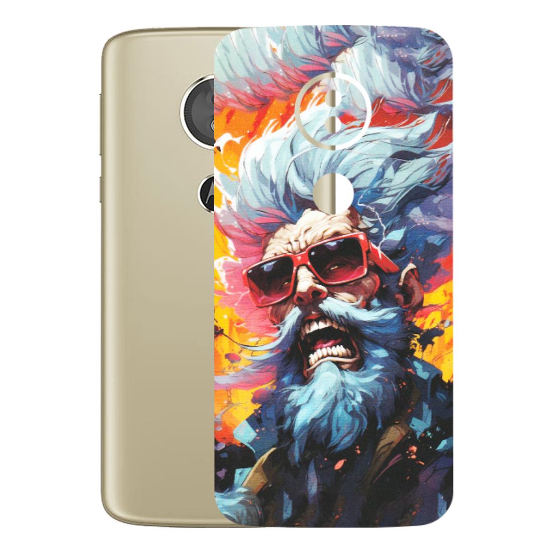 Motorola Phone Skins (All Models) - Daddy Cool Character - Matte Finish (M-43) Motorola Moto E5