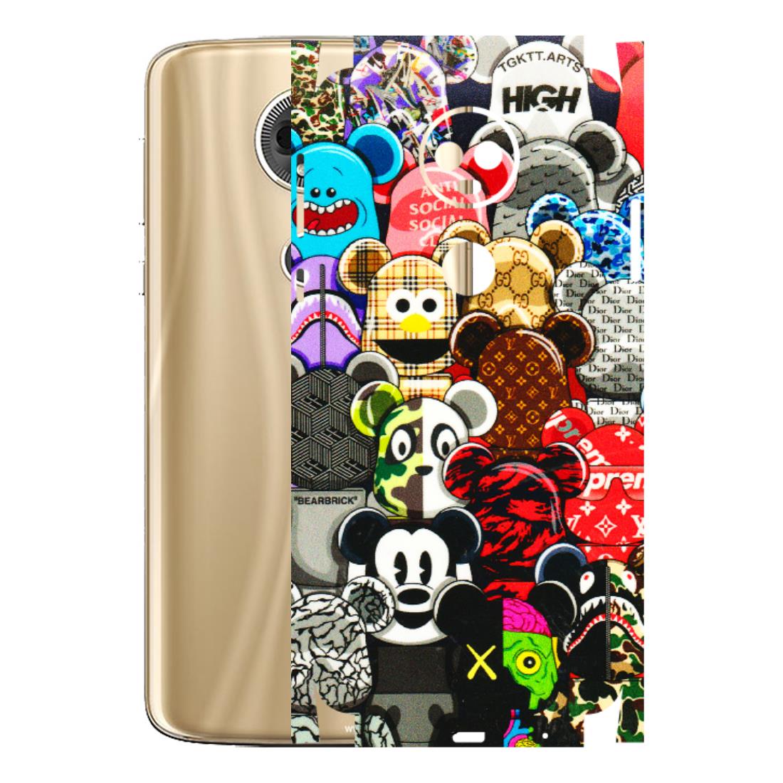 Motorola Phone Skins (All Models) - More Mickey Mouses - 3D Embossed Finish (L-118) Motorola Moto E5 Plus