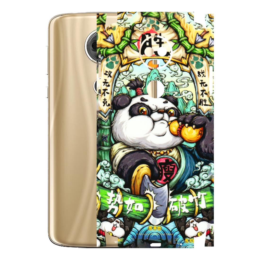 Motorola Phone Skins (All Models) - Royal Rich Panda - 3D Embossed Finish (L-170) Motorola Moto E5 Plus