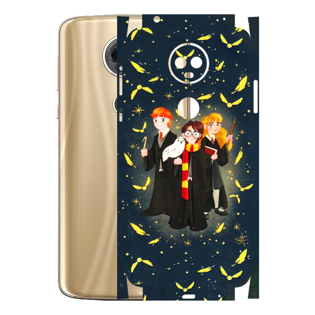 Motorola Phone Skins (All Models) - Harry Potter - 3D Embossed Finish (L-183) Motorola Moto E5 Plus