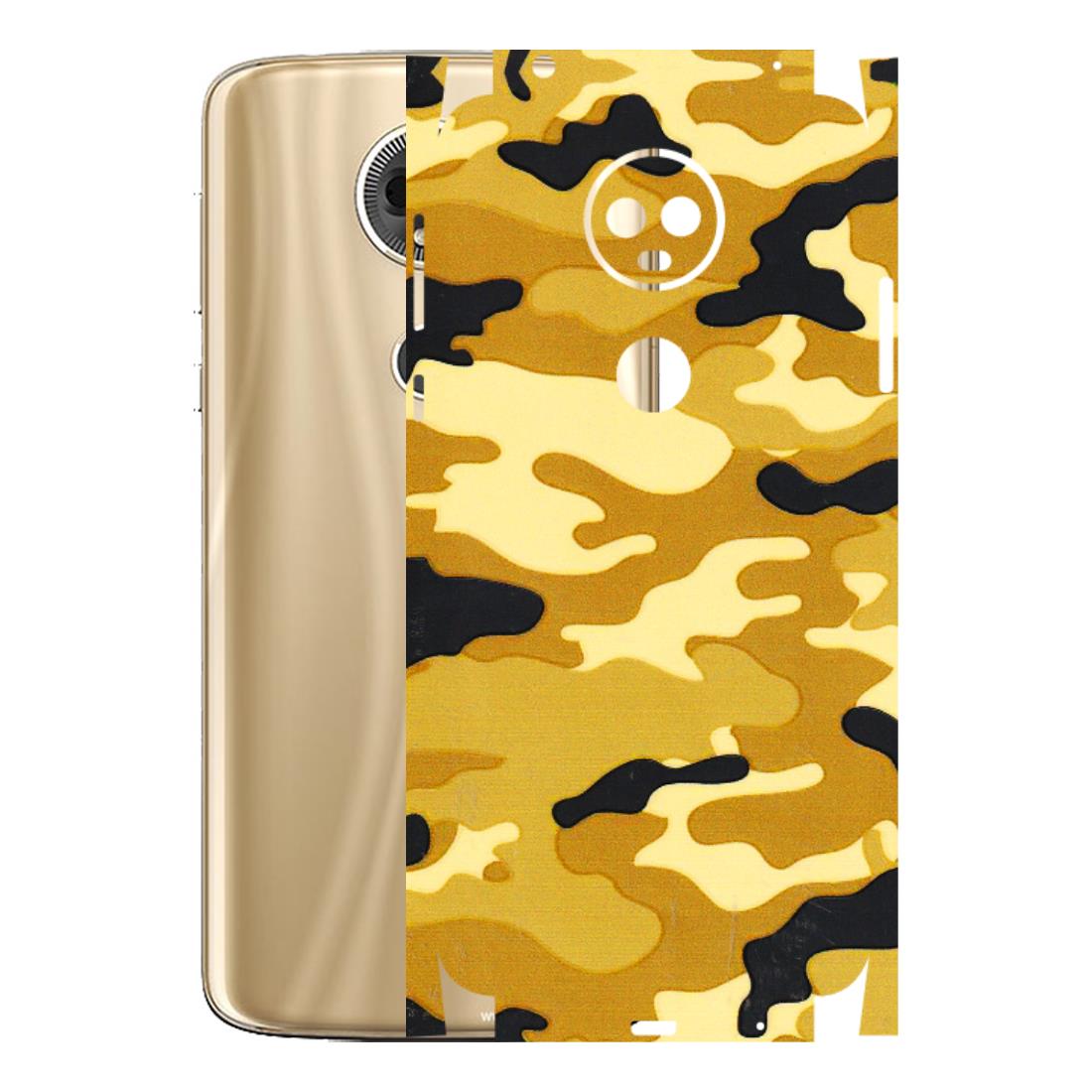Motorola Phone Skins (All Models) - Indian Camo - 3D Embossed Finish (L-228) Motorola Moto E5 Plus